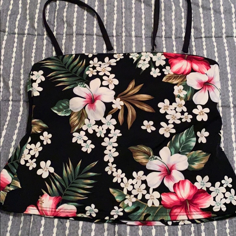 Caribbean Joe Strapless Bikini Top Size 10